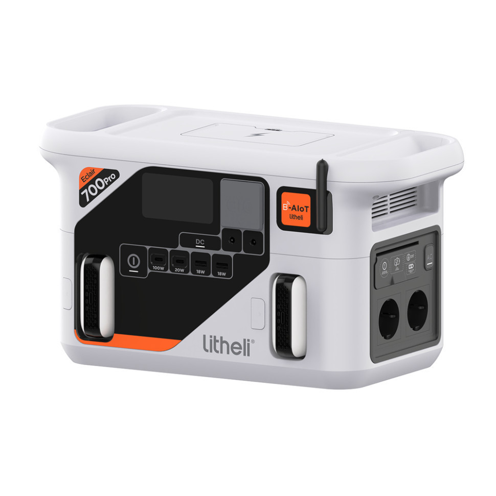 Портативна зарядна станція Litheli 800 Вт, 724 Вт·год, LiFePO4 + 2 Power Bank Київ - фото 1