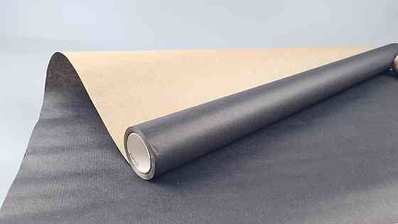 Рулон 8 м бумага подарочная тонированная (36) для цветов (h660) №13 черный (1 шт) Харьков