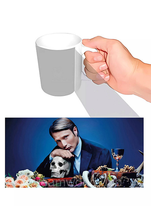 Чашка с принтом Ганнибал Харьков - изображение 1