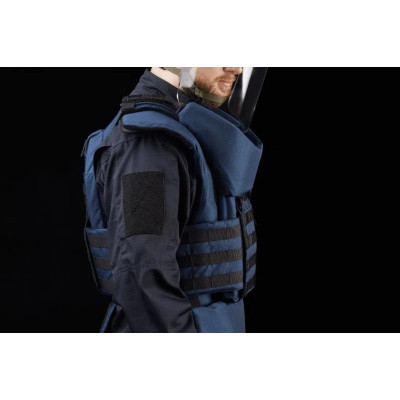 Противообломочный комплект Ukrainian Armor Humanitarian Demining Apron, клас захисту ДСТУ 2, розмір S-M, синій (HDASMBLUE2) Винница - изображение 5