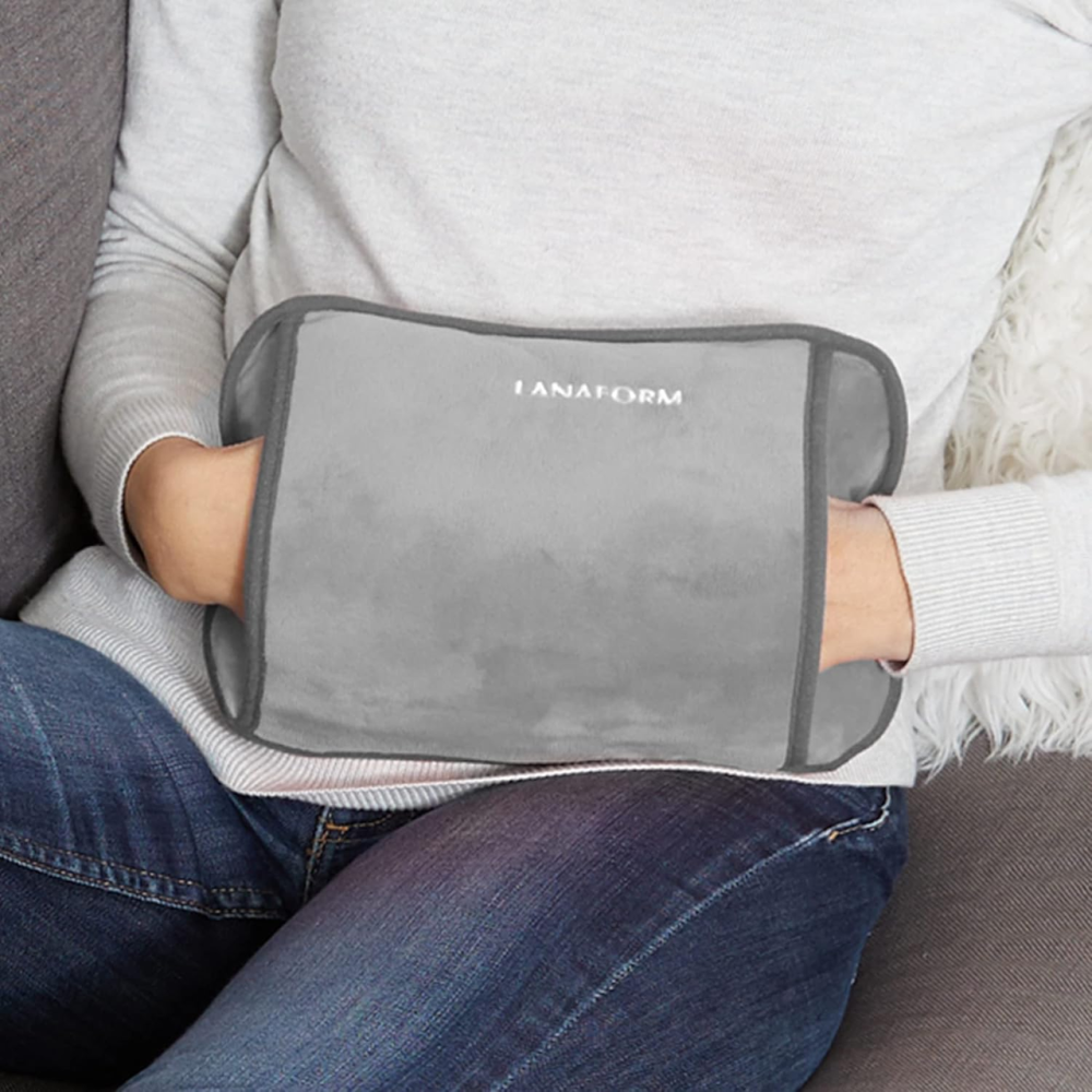 Электрическая грелка для рук и тела Lanaform — Быстрый нагрев 10 мин, до 4 часов тепла, мягкий ворсистый чехол, Серая Киев - изображение 5