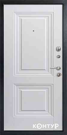 Двери квартирные, серия ТИП 3.2 модель 338/613 софттач серый/супермат белый 860 Киев