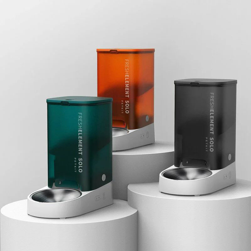 Смарт годівниця PETKIT Fresh Element SOLO Smart Pet Feeder dark grey (P570-DG) Київ - фото 6