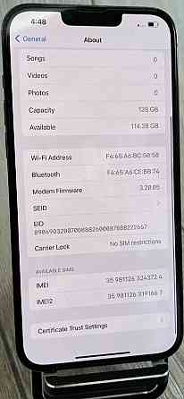 Айфон: iPhone 13 Pro Max Blue 128Gb. Neverlock . Киев