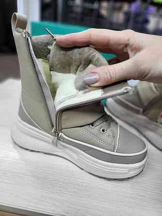 Детские бежевые зимние ботинки  для девочек   32 Николаев