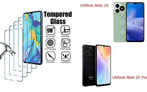 Захисне скло ArmorGlass для Ulefone Note 19, Note 20 Pro – стійке до подряпин та ударів Київ