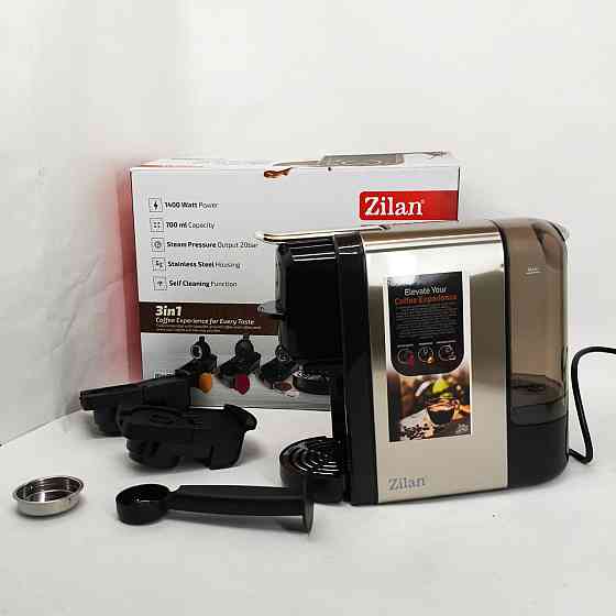 Кавомашина капсульна Zilan ZLN2846 20 Bar 700мл 1400Вт сенсорна ZE-22 Львів