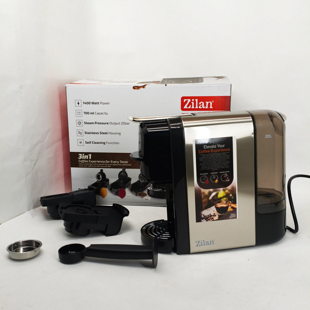 Кофемашина капсульная Zilan ZLN2846 20 Bar 700мл 1400Вт сенсорная ZE-22 Львов - изображение 6