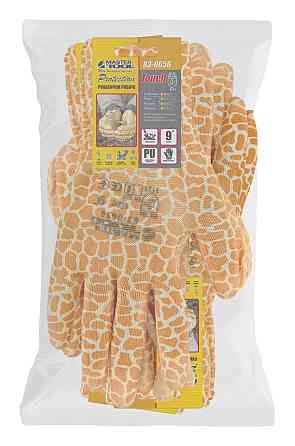 MASTERTOOL Рукавички безшовні трикотажні MASTERTOOL "Кульбаба" з поліуретановим покриттям долон Коломия