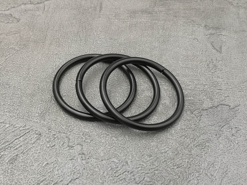 Кільце для карнизу Orvit 25 мм Металеве (35 х 42) х 3,5 мм ЧОРНИЙ ОКСАМИТ Львів - фото 2