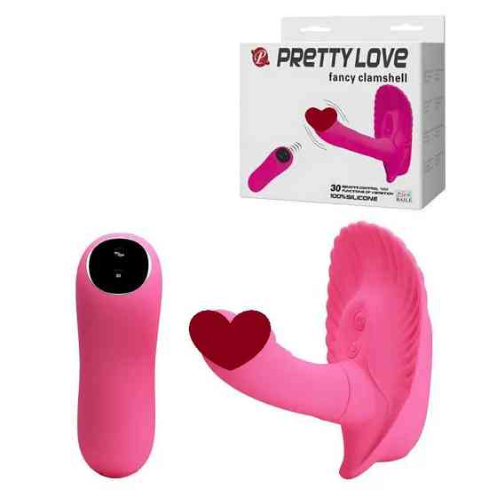 Стимулятор клитора PRETTY LOVE - FANCY CLAMSHELL , BI-014368W Sex Aura Киев