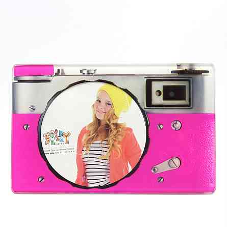 Фоторамка "Старовинне кіно", рожева Рівне