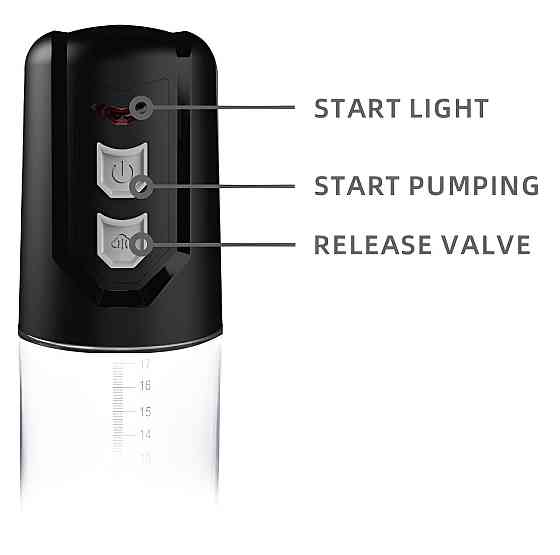 Автоматична вакуумна помпа із зарядкою від USB CANWIN Penis Pump - P402AU Sex Aura Київ