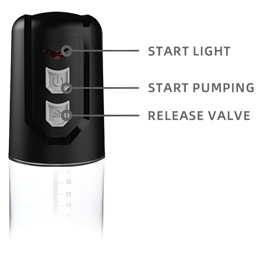 Автоматична вакуумна помпа із зарядкою від USB CANWIN Penis Pump - P402AU Sex Aura Київ - фото 3