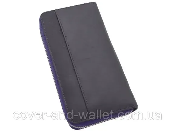 Фіолетовий жіночий шкіряний портмоне на блискавці Boston B208 Київ - фото 7