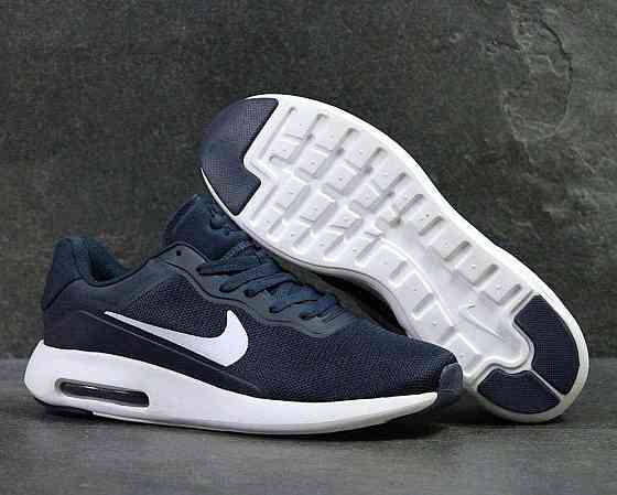 Мужские Кроссовки Nike 90 Синие Найк с Амортизацией Тканевые (размеры: 41,42,43,44) - 535-4 Днепр