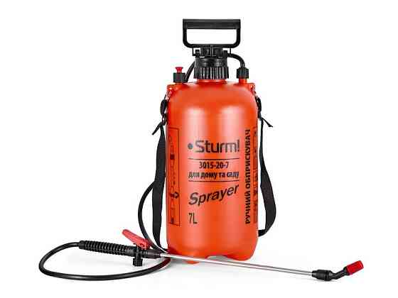 Обприскувач 7 л з ручним насосом Sturm 3015-20-7 (читувати опис) Рівне