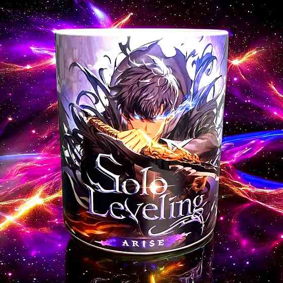 Кружка Solo Leveling Arise — Сон Джин Ву | Аниме кружка для геймера и фаната манхвы 1 Городище