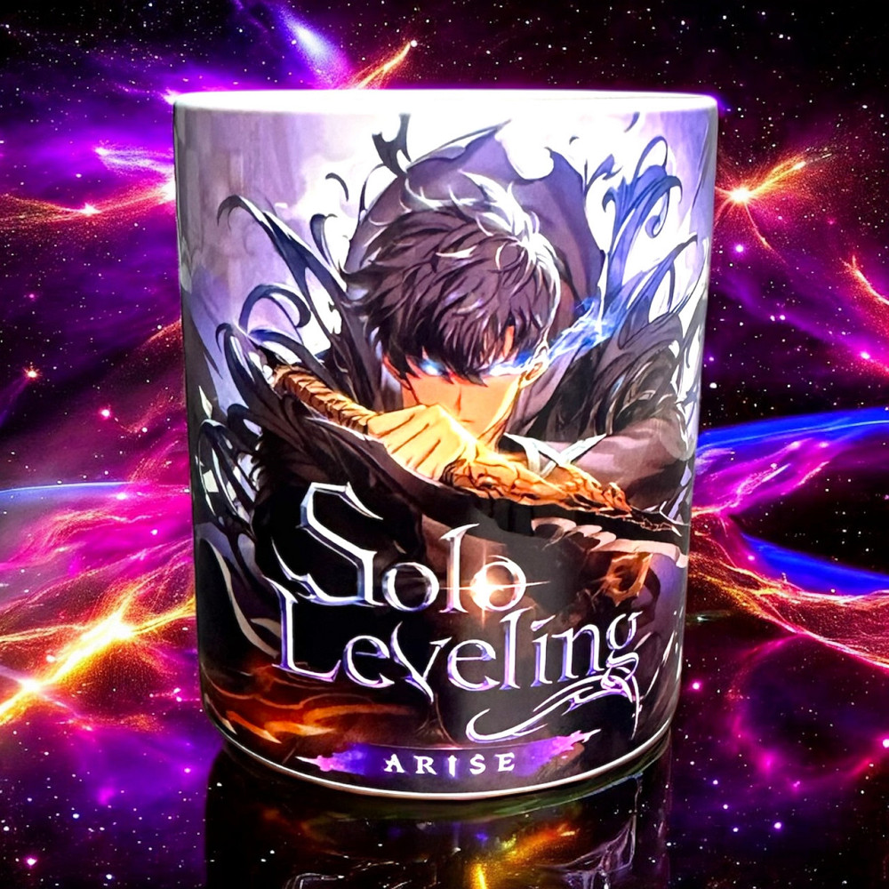 Чашка Solo Leveling Arise — Сон Джін Ву | Анімешна чашка для фанатів манхви 1 Городище - фото 1