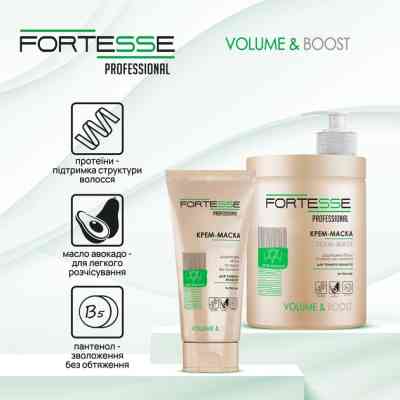 Маска для волос Fortesse Professional Volume & Boost 200 мл (4823115500212) Винница