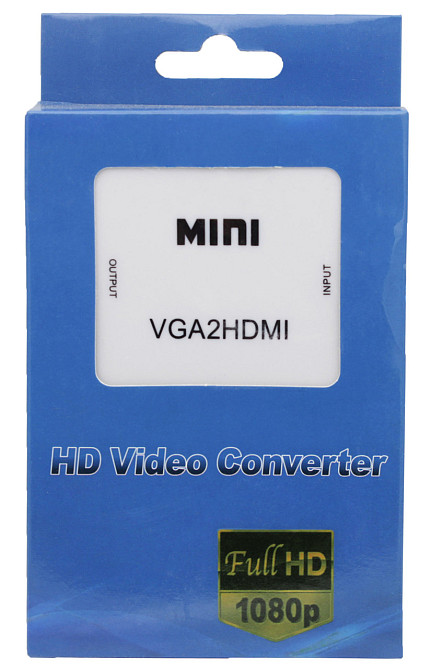 Конвертер - Адаптер перехідник VGA - HDMI 5027 Дніпро - фото 2