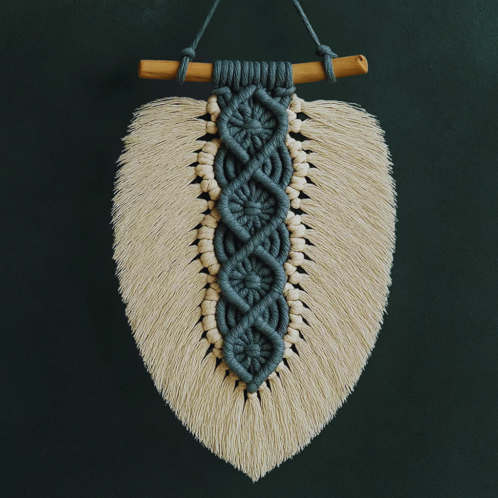 Набор макраме для ручного вязания гобелена настенного декора 