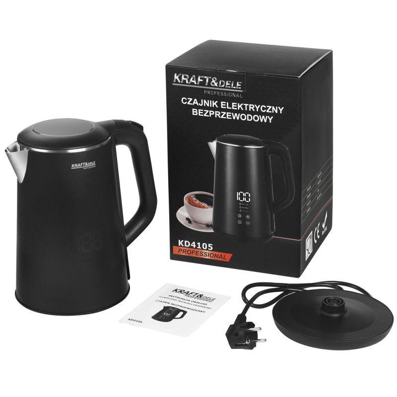Электрочайник 1,6 л 1500 Вт Kraft&Dele KD4105 Киев - изображение 4