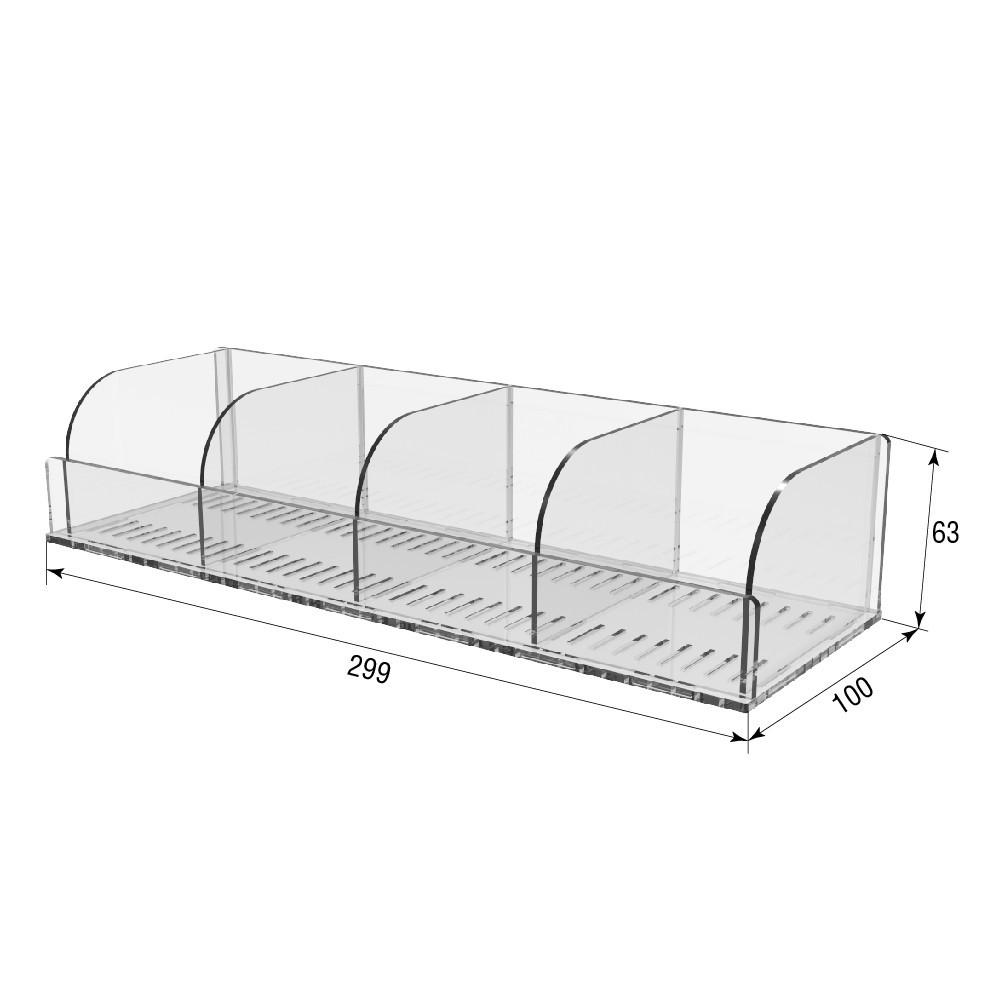 Органайзер EKOSTAR для косметики 299х100х63 Киев - изображение 4