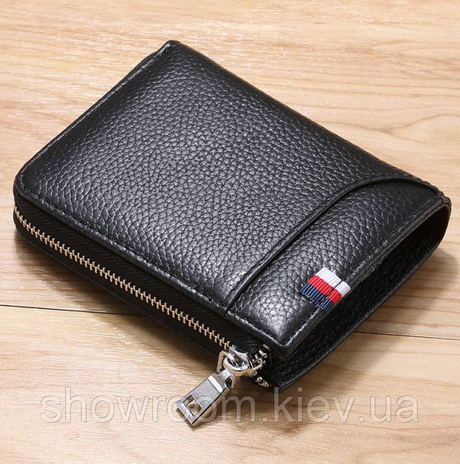 Чоловічий шкіряний гаманець Leather Collection (2769) Київ - фото 6