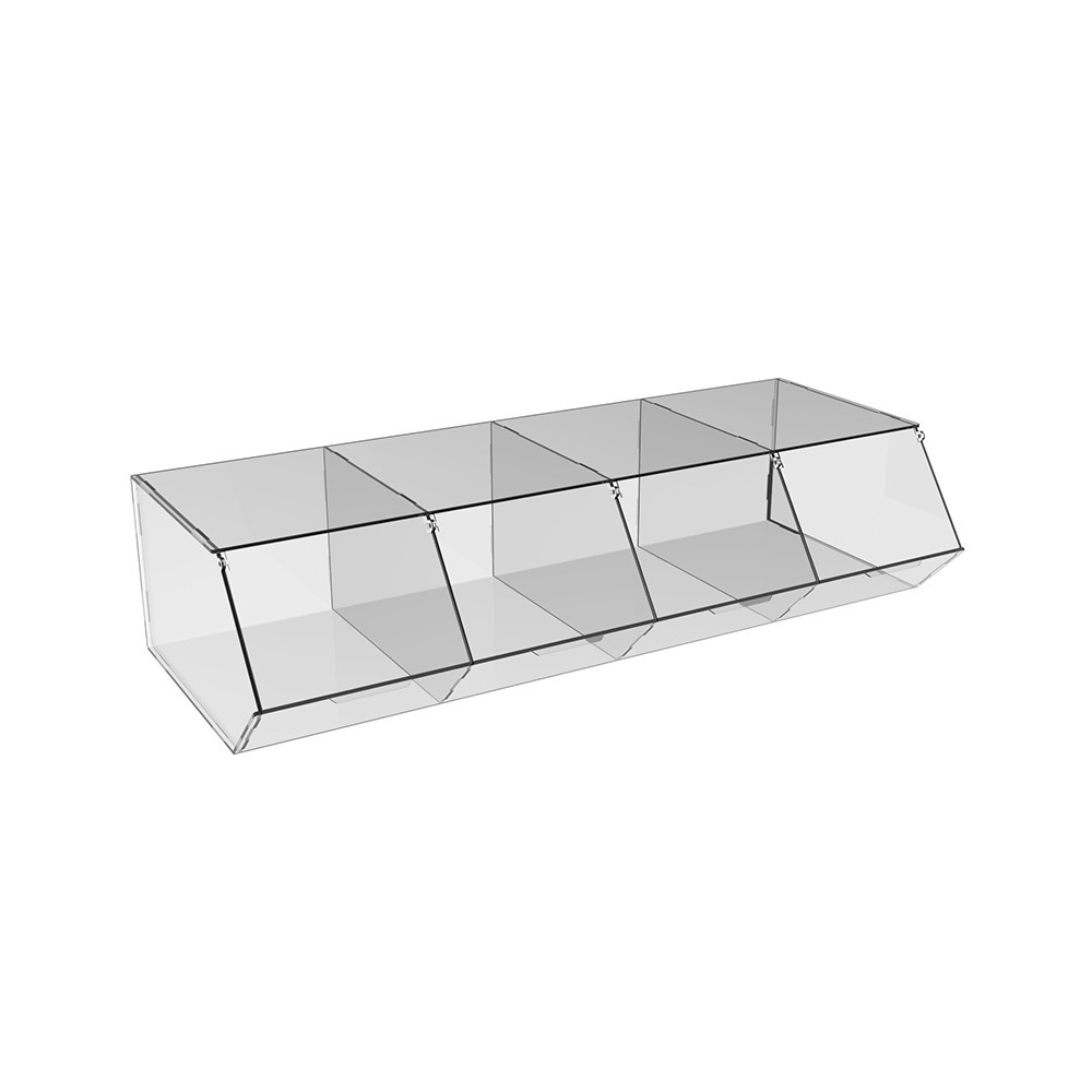 Диспенсер EKOSTAR для мармеладов, снеков, орехов 4 ячейки Киев - изображение 3