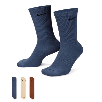 Носки Nike U NK EVERYDAY PLUS CUSH CREW SX6888-962 38-42 3 пари Синій/Коричневий/Бежевий (196153840768) Винница - изображение 5