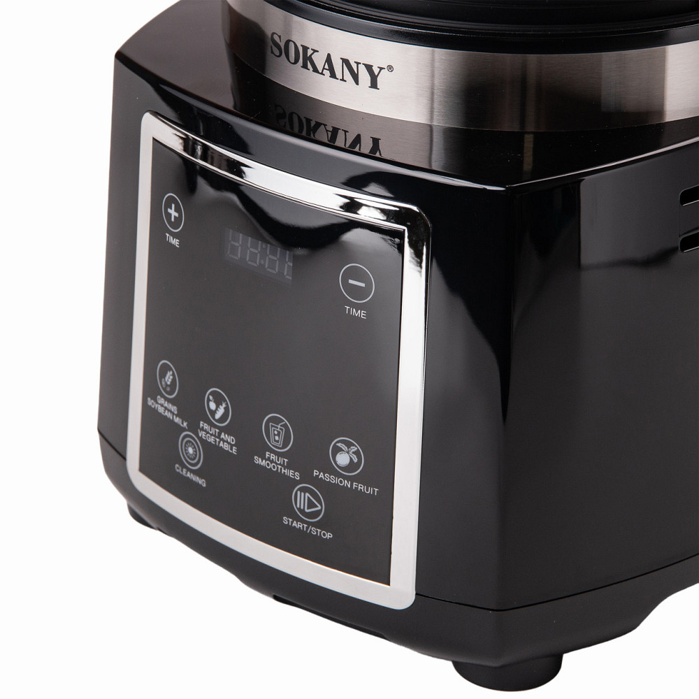 Sokany Безшумний блендер Sokany з 2-літровою чашею для смузі та коктейлів, портативний 6000 Вт Коломыя - изображение 8