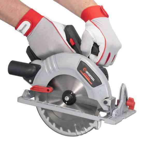 Пила дискова акумуляторна INTERTOOL WT-0371,20 В, 4500 об/хв, кут 90°-45°, диск 190×20 мм, без ЗП та АКБ - працює без мережі Львів