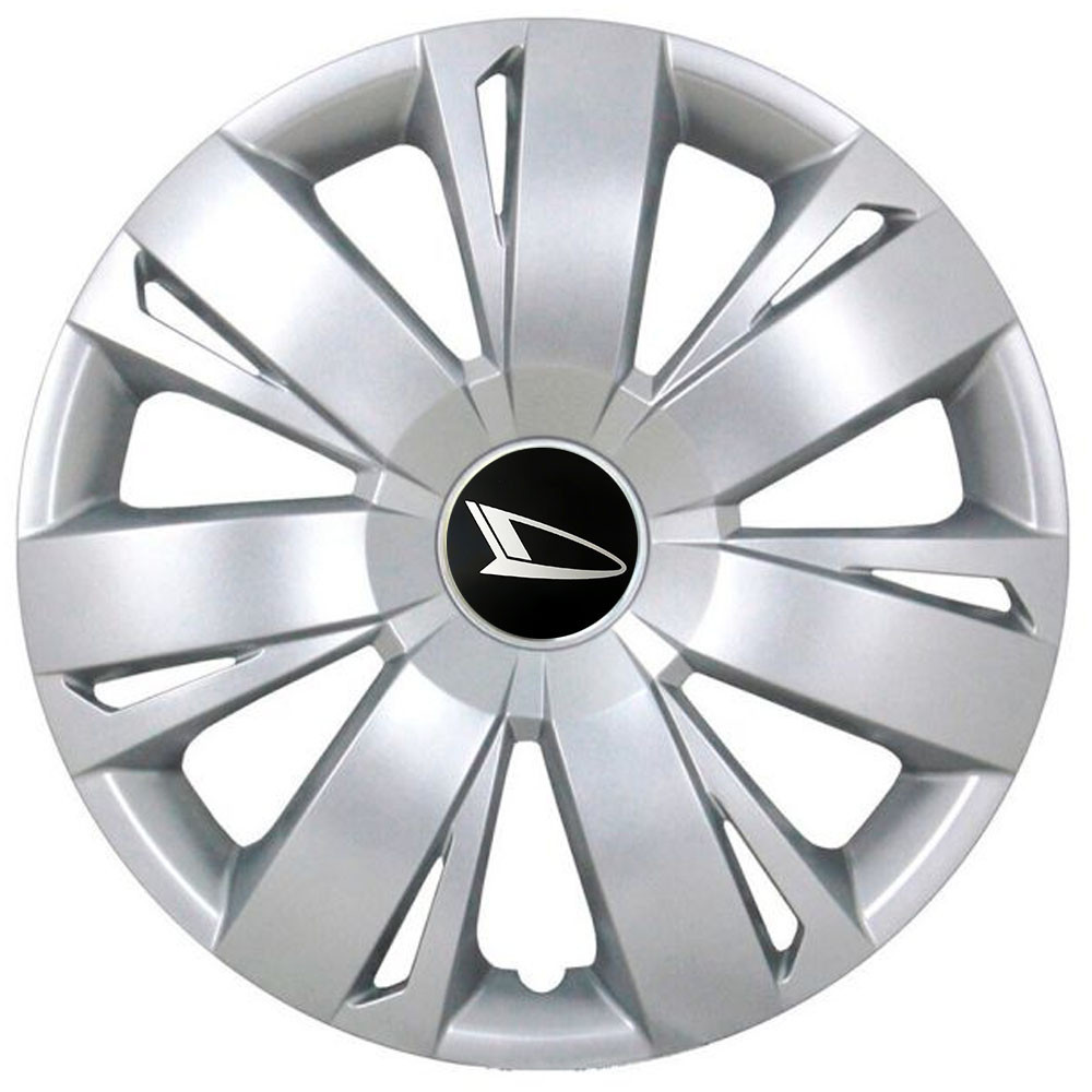 Автомобильные модельные колпаки R16 Daihatsu 411 4шт, SJS, серебряные Киев - изображение 1