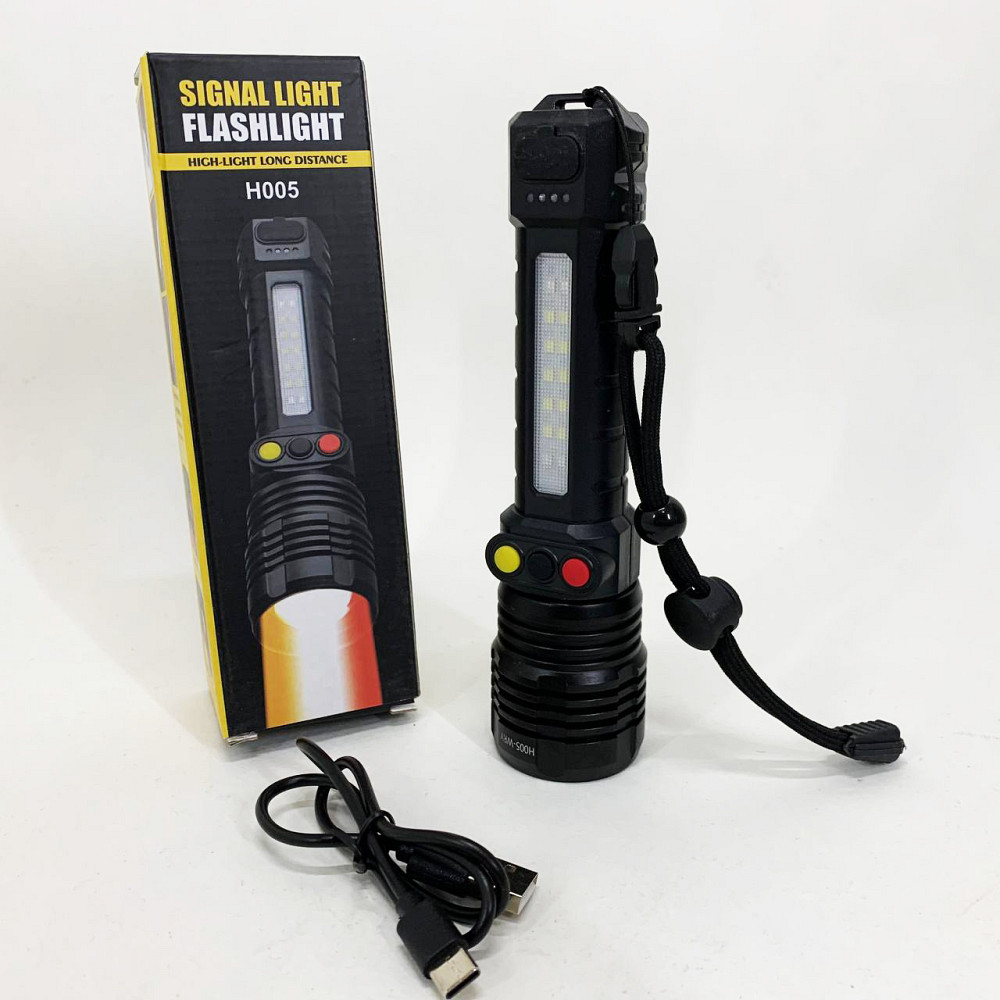 Мощный фонарь для рыбалки, Фонарь с регулировкой луча, Фонарь водозащищенный Фирменный ручной RC-86 Львов - изображение 1