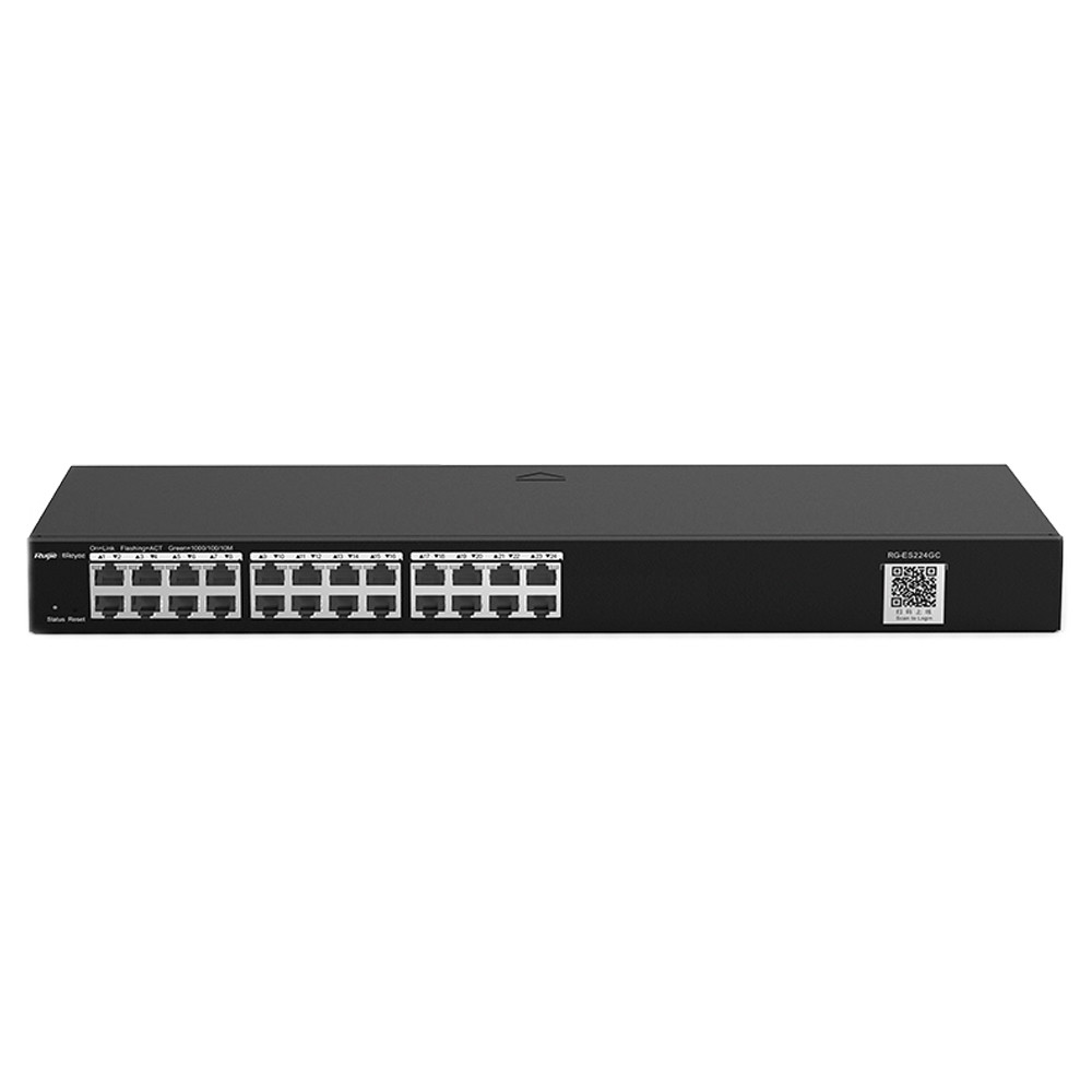 Комутатор Ruijie Reyee RG-ES224GC 24-портовий гігабітний з інтелектуальними функціями Киев - изображение 1
