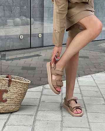 RONE Босоніжки жіночі RONE R-16 капучіно (літо, шкіра натуральна) (5149) Коломия