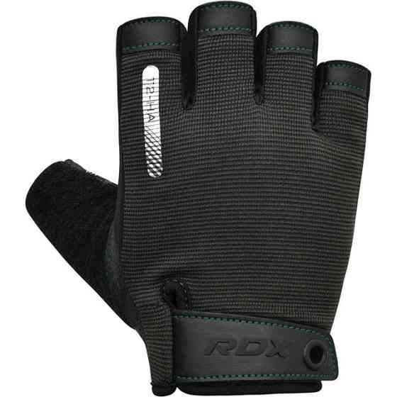 Рукавички для фітнесу RDX T2 Half Army Green S Каменское