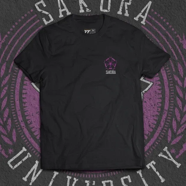 Футболка мужская с принтом Наруто Sakura University Размер 48 Anime0825 Днепр - изображение 3