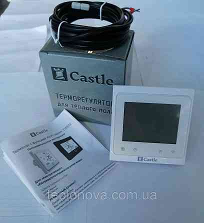 Терморегулятор для теплого пола Wi-Fi Castle AC603H-White Черновцы