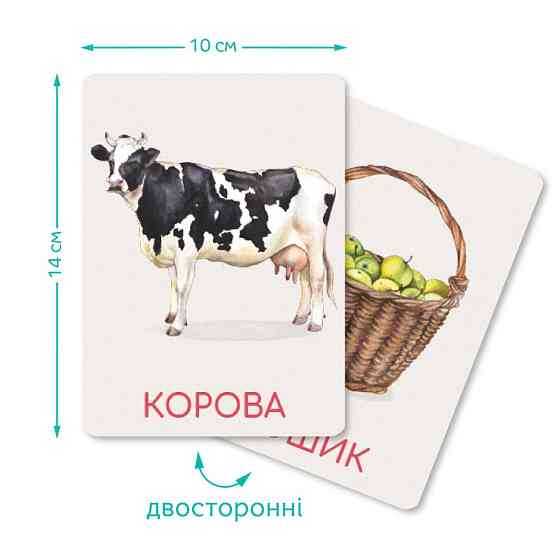 Детский набор учебных карточек Монтессори 