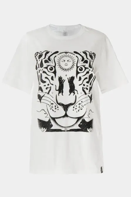 Футболка женская с принтом  48 Белая 2664087756 Днепр - изображение 1