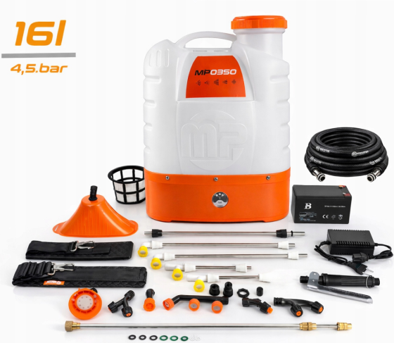 Обприскувач акумуляторний 16л Majster Pro (Польща) Київ