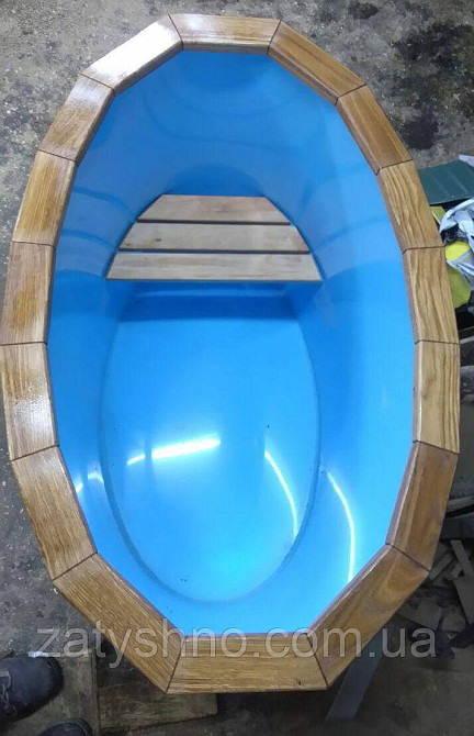 Купель дубова зі вставкою Київ - фото 4