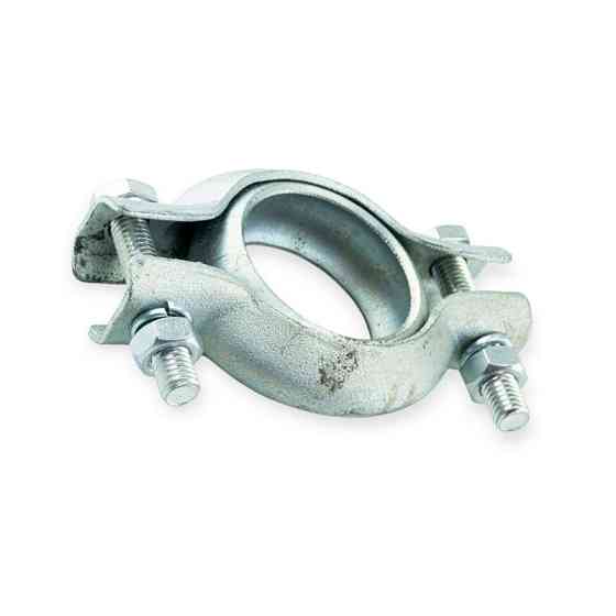 Хомут (d-40 мм) 2108, 2109, 21099, 2110-2115 з болтами в зборі (кільце тонке метал) глушника Мукачево