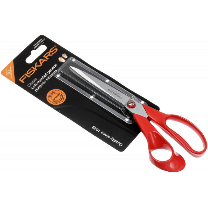 Універсальні Ножиці для лівші Fiskars "Classic 21 см" (1000814) 55-57 HRC Нововолинськ - фото 4