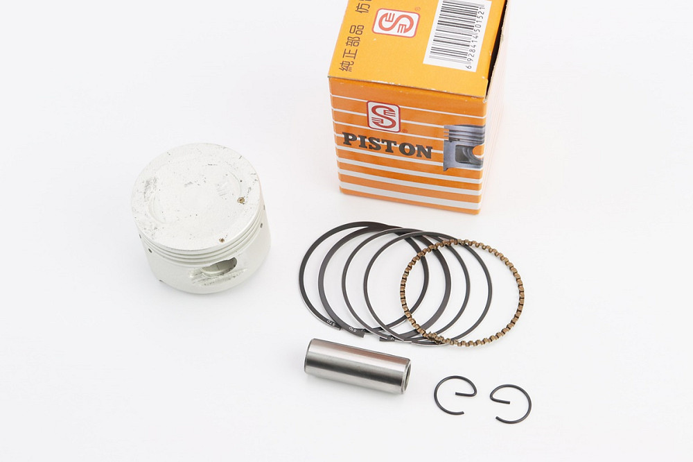 Поршень к-кт 80cc 47мм STD (палець 13мм) жовта коробка Киев - изображение 1