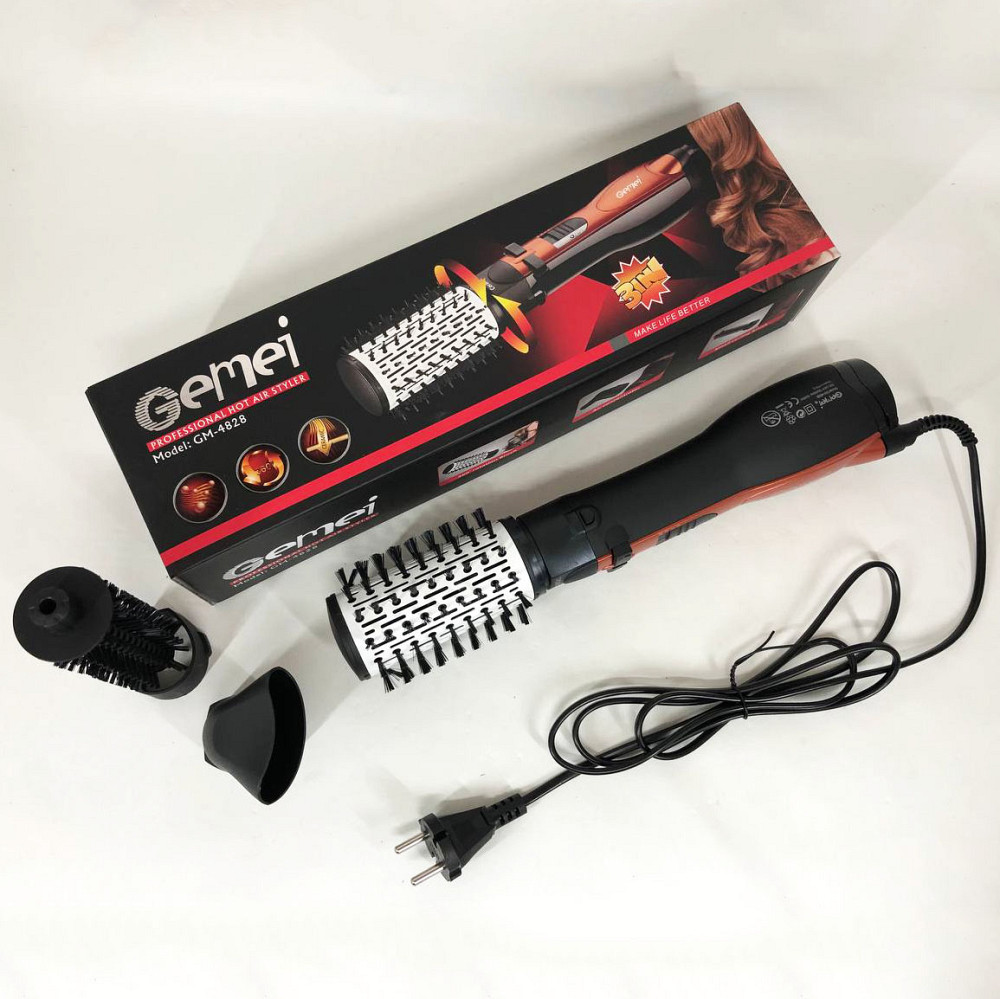 Фени стайлери для волосся Gemei Gm-4828 1000Вт, Фен для дому Дорожній фен волосся WK-76 Львів - фото 20