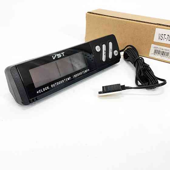 Цифровые настольные часы квадратные VST-7067, Лед часы настольные Цифровые MO-34 Львов