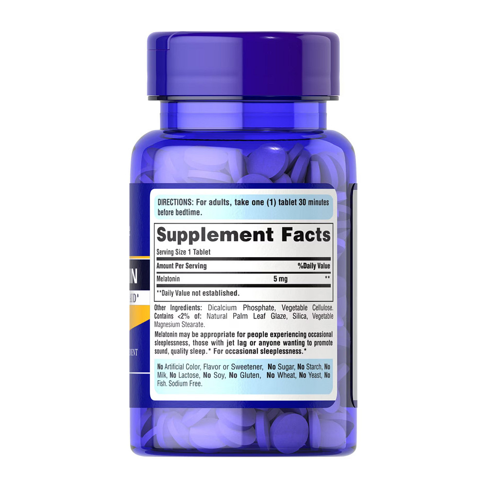 Melatonin 5mg - 120 tabs Луцьк - фото 2